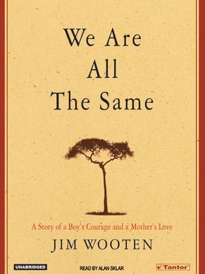 cover image of We Are All the Same